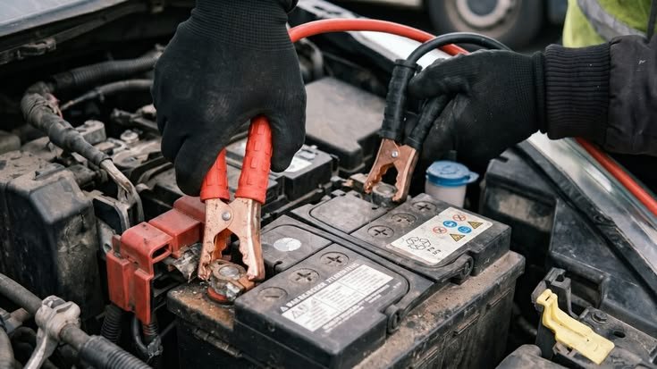 Battery jump starter