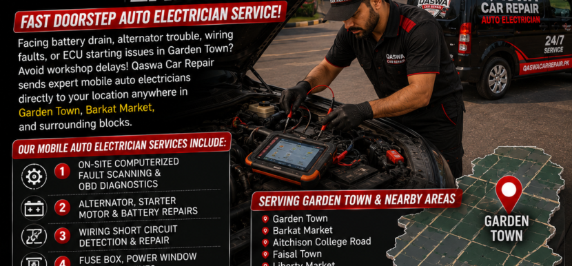 auto electrician in Garden Town Lahore