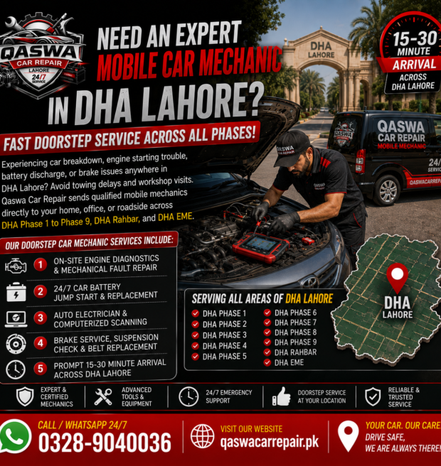 mobile car mechanic DHA Lahore