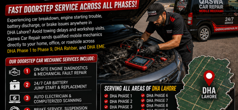 mobile car mechanic DHA Lahore