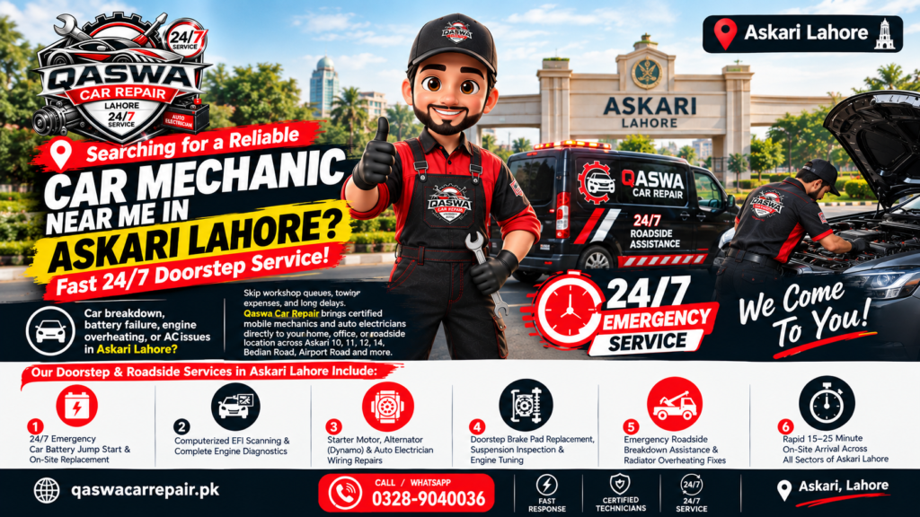 Car Mechanic in Askari lahore