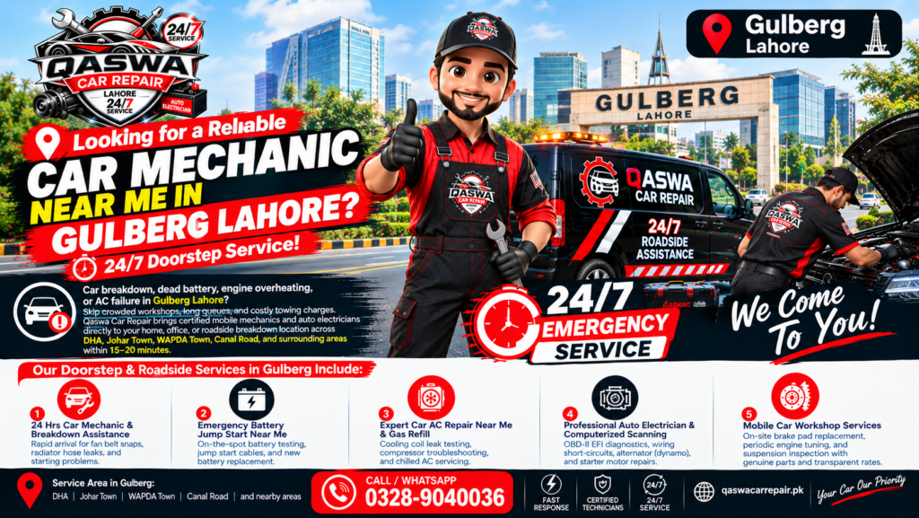 Car Mechanic in Gulberg Lahore